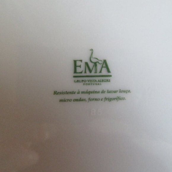 Pair Grupo Vista EMA Alegre Portugal Lunch Plates Ceramic (195C) - Picture 3 of 4